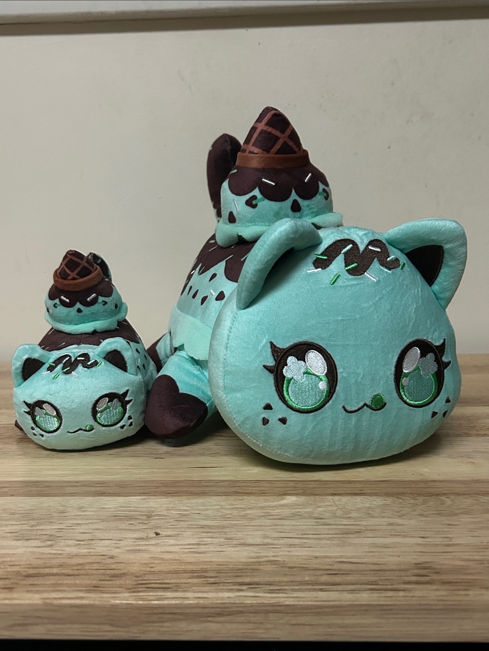Aphmau Meemeow plush BUNDLE- Mint Chip